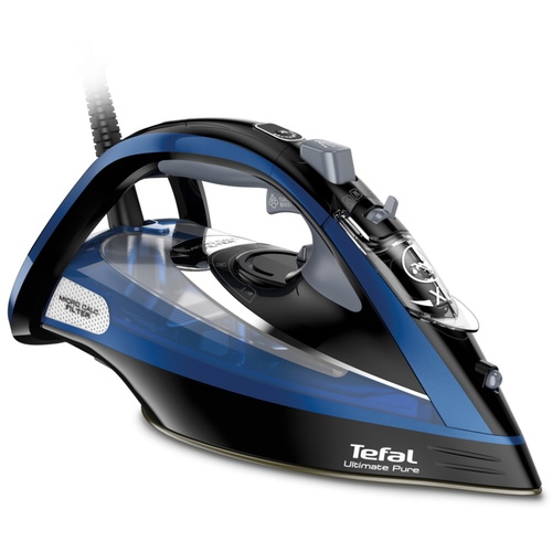 מגהץ אדים Tefal 3200W דגם Ultimate Pure FV9848E0 | יבואן רשמי 5 שנים אחריות