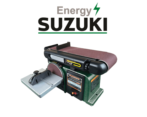  מלטשת סרט שולחן PRO SUZUKI כולל ליטוש צד דגם SE491G 