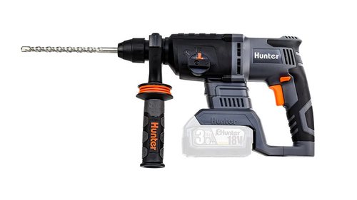  פטישון נטען 18 V + מטען +2 סוללות 2.5 בתיק HUNTER