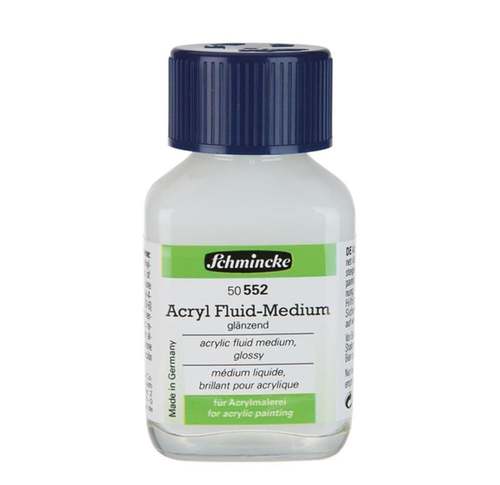 מדיום לדילול צבעי אקריליק ACRYL FLUID-MEDIUN 50552  נפח 60 מ