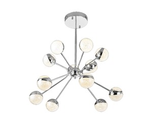 12 תלוי קריסטל ניקל LED 96W