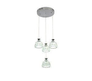 4 תלוי קריסטל LED 50W
