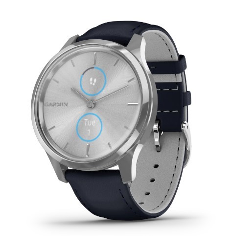 שעון ספורט חכם Garmin Vivomove Luxe Silver Stainless Steel