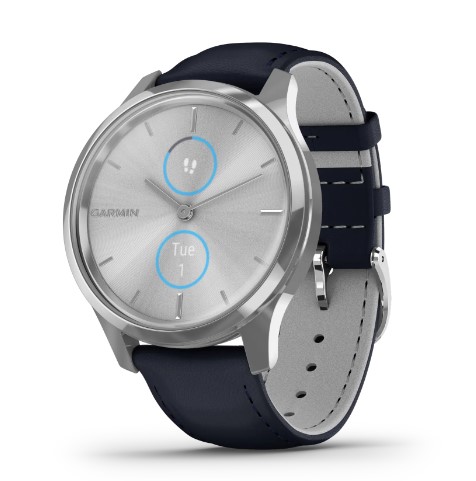 שעון ספורט חכם Garmin Vivomove Luxe Silver Stainless Steel