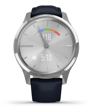 שעון ספורט חכם Garmin Vivomove Luxe Silver Stainless Steel