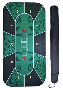 מפת פוקר מקצועית בנרתיק 180*90 ס"מ