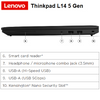 מחשב נייד Lenovo Thinkpad L14  Gen5 14"-U7-16GB-1TB-W11p