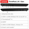 מחשב נייד Lenovo Thinkpad L16 Gen1 16"-U7-32GB-1TB-W11p