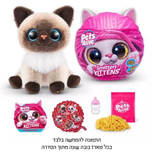 ריינבוקורן פטס אלייב חתלתולים בכדור צמר 9541