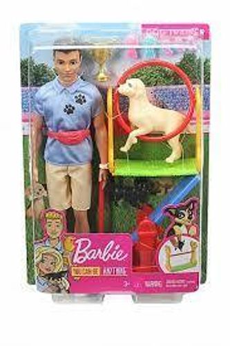 רבי קן מארז קריירה מאמן כלבים- BARBIE GJM34