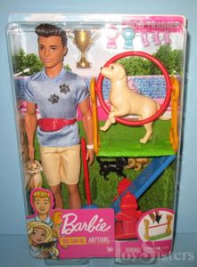 רבי קן מארז קריירה מאמן כלבים- BARBIE GJM34