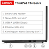 מחשב נייד Lenovo Thinkpad T14 Gen5 14"-U7-16GB-512GB-W11p