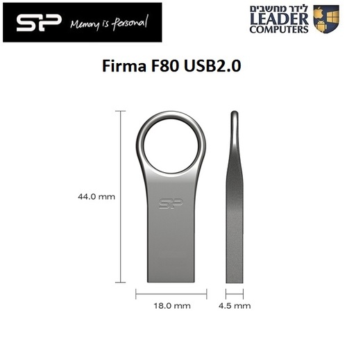 דיסק און קי SP Firma F80 USB 2.0 64GB