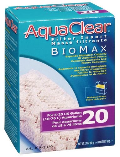 אקווה קליר קרמיקה ביומקס 70 AquaClear במשקל 125 גרם