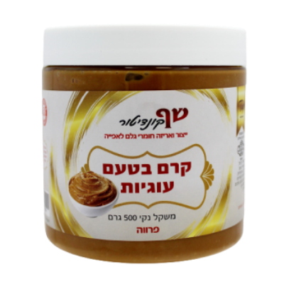 קרם עוגיות קרמל פרווה