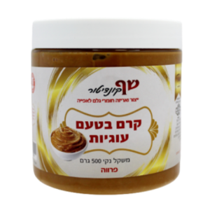 קרם עוגיות קרמל פרווה