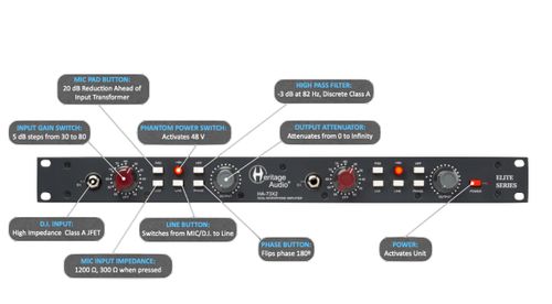 זוית נוספת Heritage Audio HA-73X2 Elite