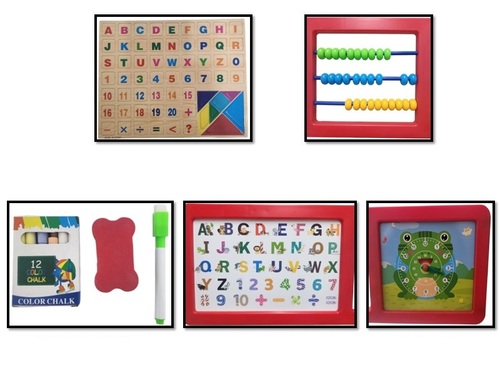 לוח ציור ולימוד 5 ב-1