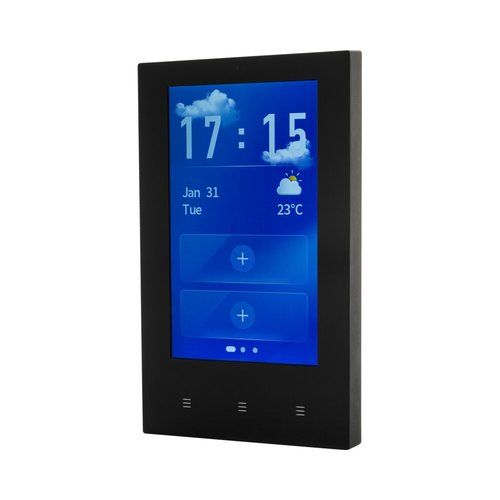 רכזת אלחוטית שחורה מסך "4 ZIGBEE Nisko 
