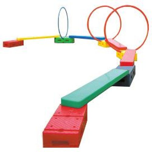 מסלול שיווי משקל מודולארי מפלסטיק 7 חלקים