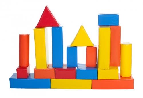 סט קוביות מרופדות משימשונית (20 יח)
