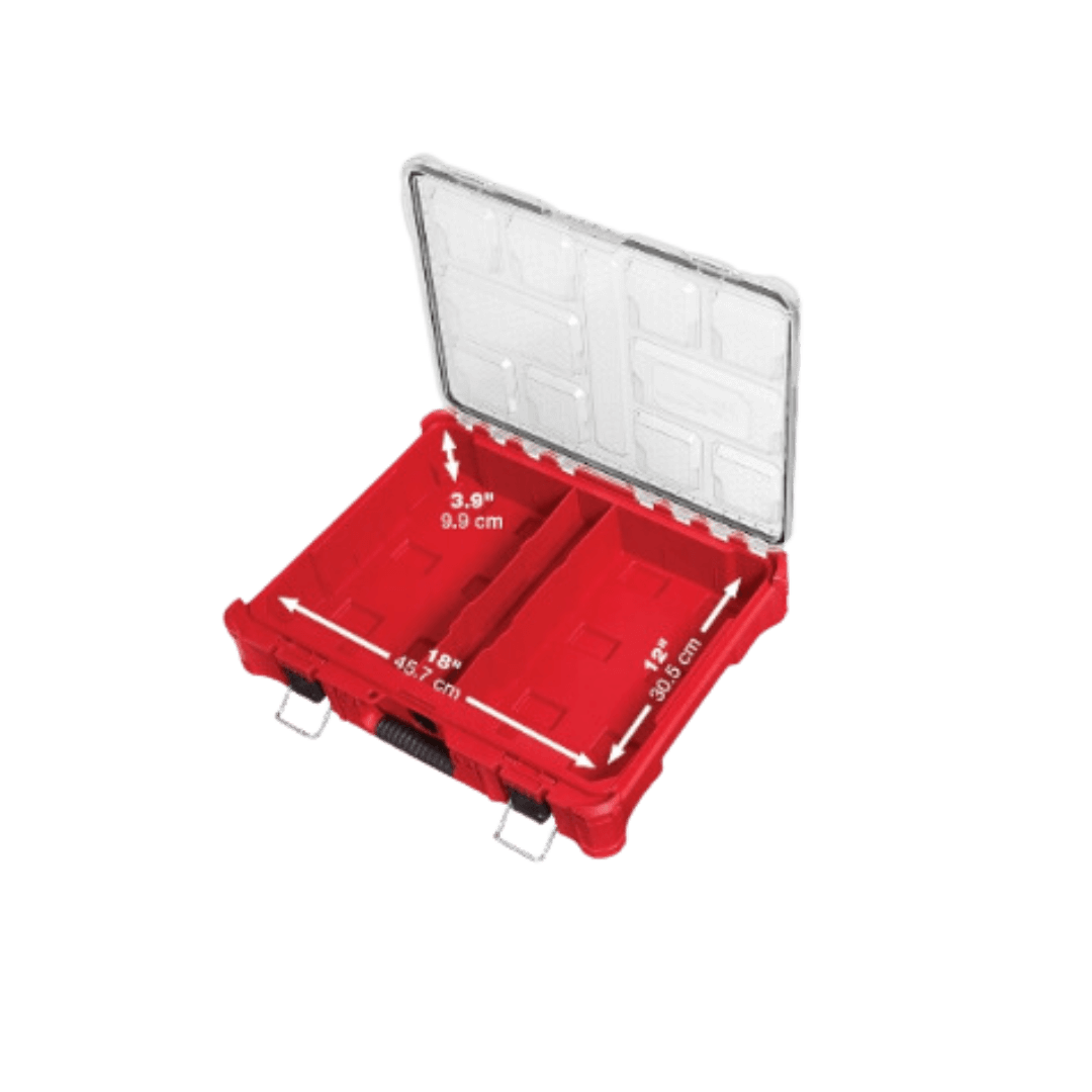ברגייה גדולה PACKOUT™ – אורגנייזר 10 תאים | Milwaukee ‏48-22-8430