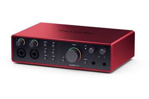 Focusrite scarlett 16i16 4th gen front left