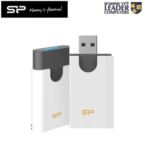 קורא כרטיסים משולב Silicon Power USB 3.2