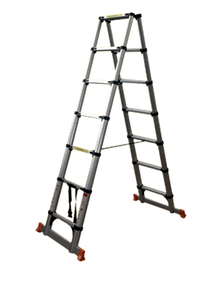 סולמות טלסקופיים כפולים ומתקפלים 