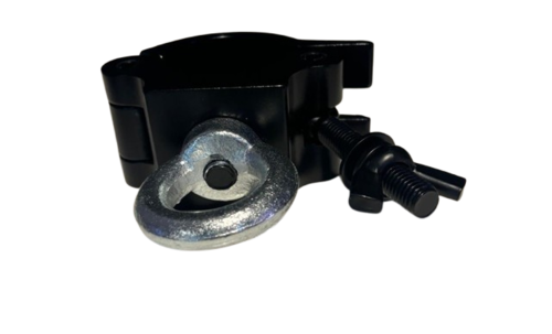 חובק בודד (חצי סוויבל) עם טבעת עין M12 (נקבה) 41-53mm עד 500 ק