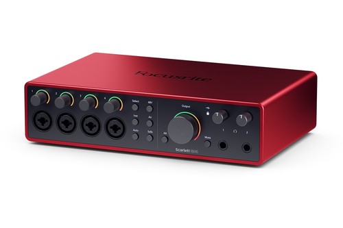 Focusrite scarlett 18i16 4th gen front left