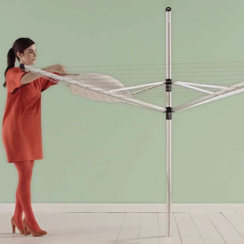 מתלה כביסה קרוסלה Lift-O-Matic ליפט-או-מטיק 60 מטר Brabantia 04
