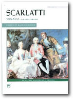 ספר תווים Scarlatti - Sonatas, Volume 1