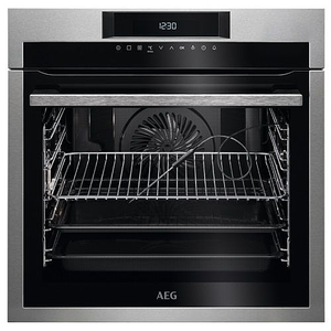 תנור בנוי עם מערכת שבת מהדרין דגם BEE233639M אאג AEG נירוסטה