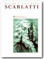 ספר תווים At the Piano with Scarlatti