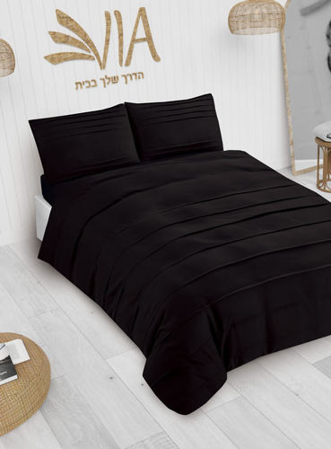 מצעים למיטה זוגית קינג סייז 180/200 דגם אלגנטי ונקי במיוחד