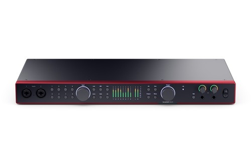 Focusrite scarlett 18i20 4th gen front down