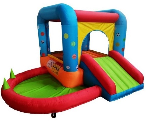 מתקן מתנפח לגינה עולם הכדורים Mirajump MJ03