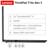 מחשב נייד Lenovo Thinkpad T14s Gen5 14"-U5-16GB-1TB-W11p