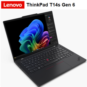 מחשב נייד Lenovo Thinkpad T14s Gen6 Snapdragon 14"-TOUCH-X1E-32GB-1TB-W11p