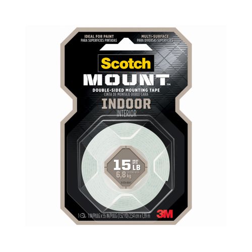 דבק דו צדדי ביתי עובי 2.54ממ אורך 1.17מ SCOTCH עומס 6.8KG