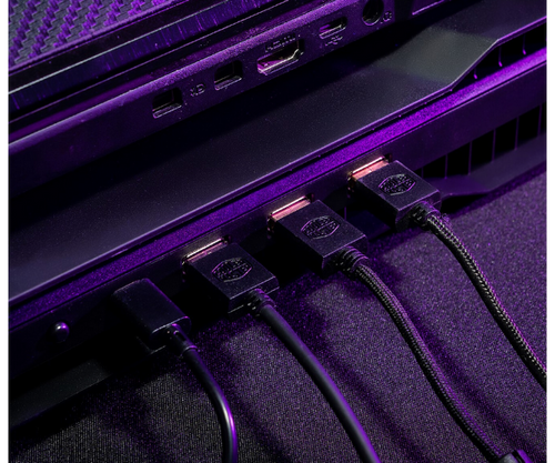משטח קירור למחשב נייד עם תאורה Cooler Master NOTEPAL X150 SPECTRUM RGB