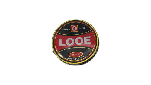 משחה לצחצוח נעליים בצבע חום בגודל גדול LOOE