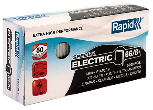  סיכות פלדה 66/8 לשדכן סיכות חשמלי רפיד 100 Rapid