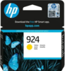 ראש דיו צהוב מקורי HP 924 4K0U5NE לדגמי מדפסות: 8133|8120|8120E|8122|E|8123|8124E|8125E|8130|8130E|8132E|8134E|8135E8138E|8139E