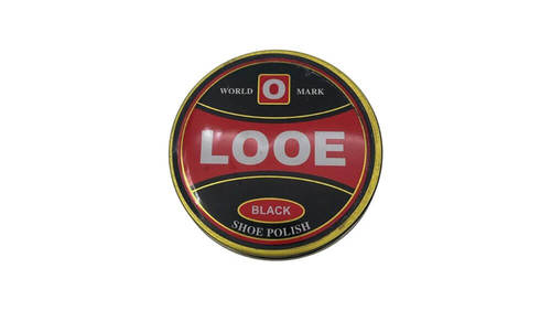 משחה לצחצוח נעליים בצבע שחור גדול LOOE