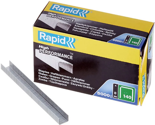  סיכות לאקדח 140/8 Rapid - כמות 5000 יחידות