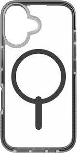 כיסוי ZAGG ל iPhone 16 Plus דגם Santa Cruz Snap שחור