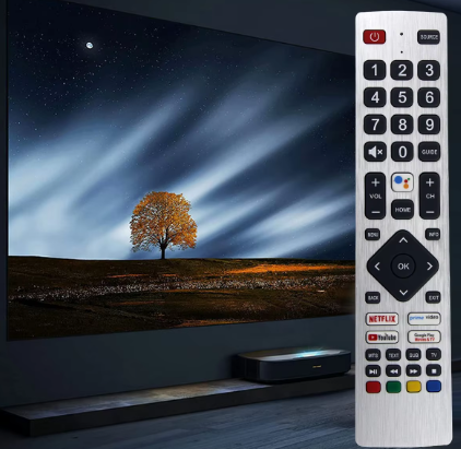 שלט תואם רחוק לטלויזיה חכמה שארפ SHARP SMART TV YOUTUBE  דגם ELECTRO-SHARP