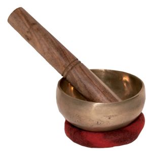 קערת טיבטית 300G כולל מקוש עץ 826260 מבית GEWA (Germany)